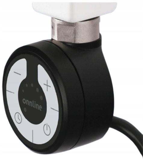 Onnline Radiátorový Ohrievač Moa 600W, Špirálový Kábel S Konektorom, 1,5 M, Čierny