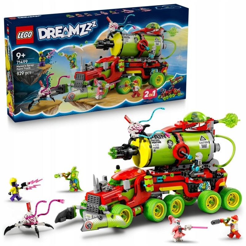 Lego DREAMZzz 71499 Mateovo vozidlo v podobě barvy ve spreji