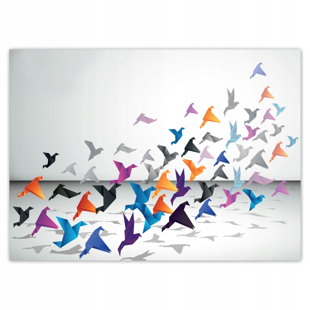 

Fototapety flizelina 254x184 Origami Ptaki w locie
