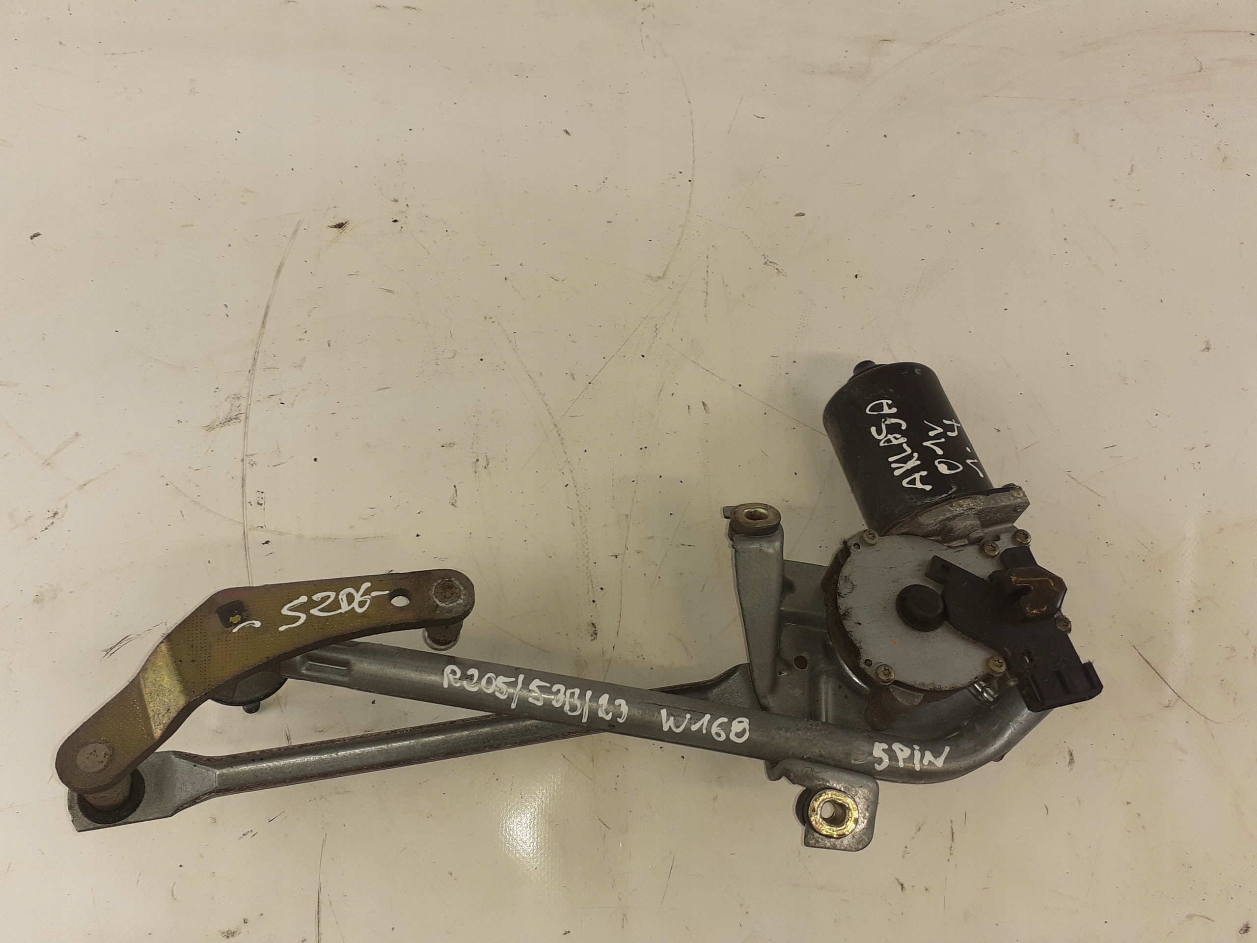 wiper mechanism front Mercedes A-Klasa W168
