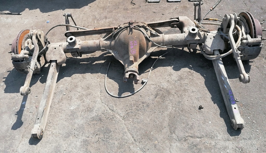 ХАММЕР H2 02-09 БАЛКА ОСЬ ХОДОВОЙ ЧАСТИ МОСТ ЗАД.