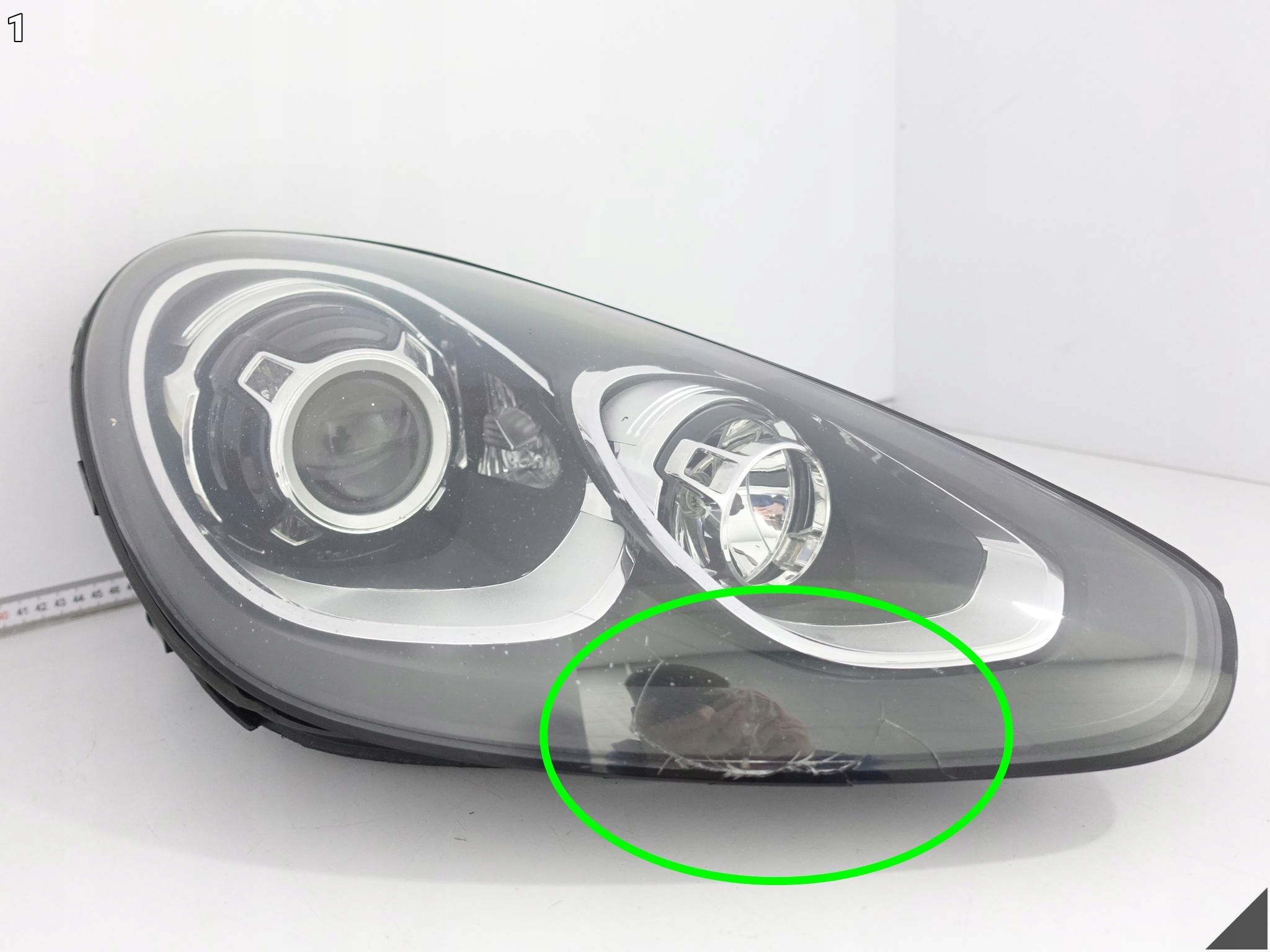 PORSCHE CAYENNE II 7P5 LIFT 14-18 light XENON D3S + LED positioning right front