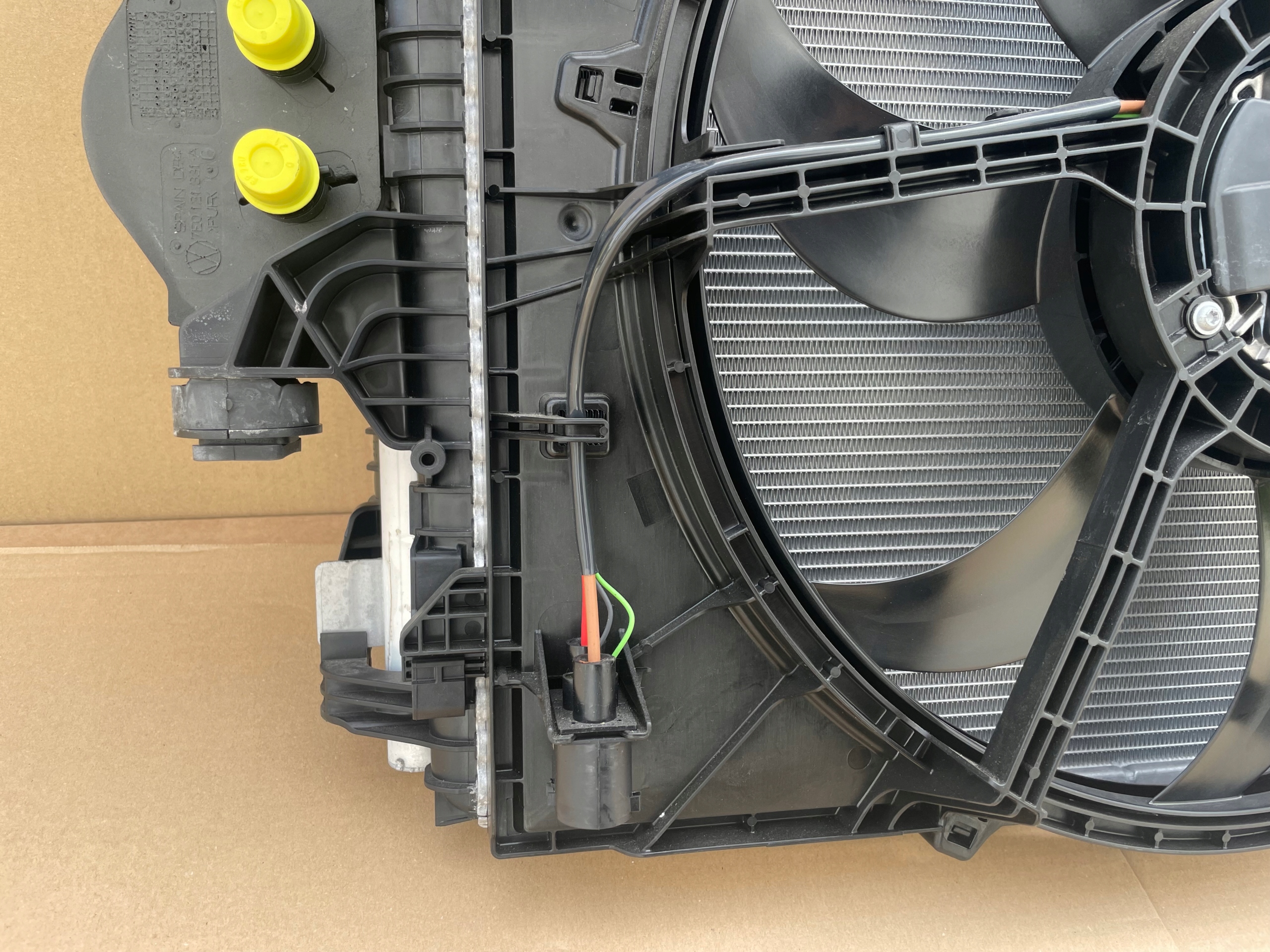 hüttök ventilátor VW T6.1 MULTIVAN 2.0 TDI 2019- JAK új KOMPLET