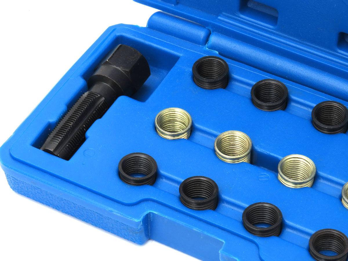 Uždegimo žvakių sriegio remonto rinkinys M14 × 1,25, 16 dalių – produkto nuotrauka 11