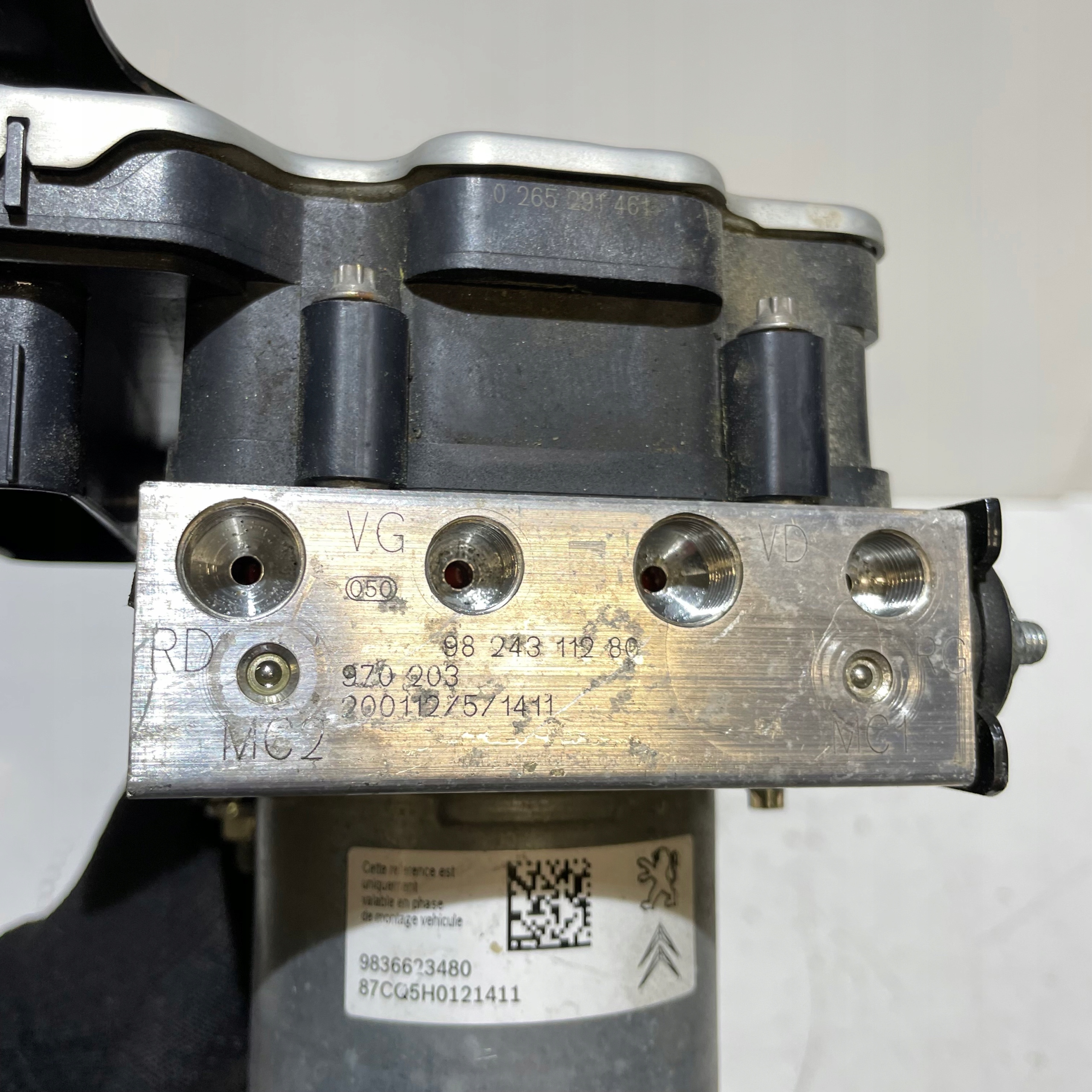 PEUGEOT 508 II HYBRYDA POMPA ABS 9824311280