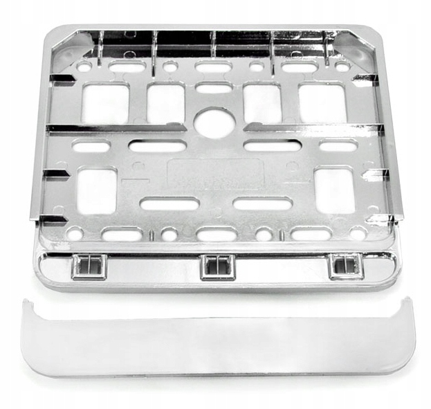 RAMKA POD TABLICĘ REJESTRACYJNĄ DO SKUTERA CHROM