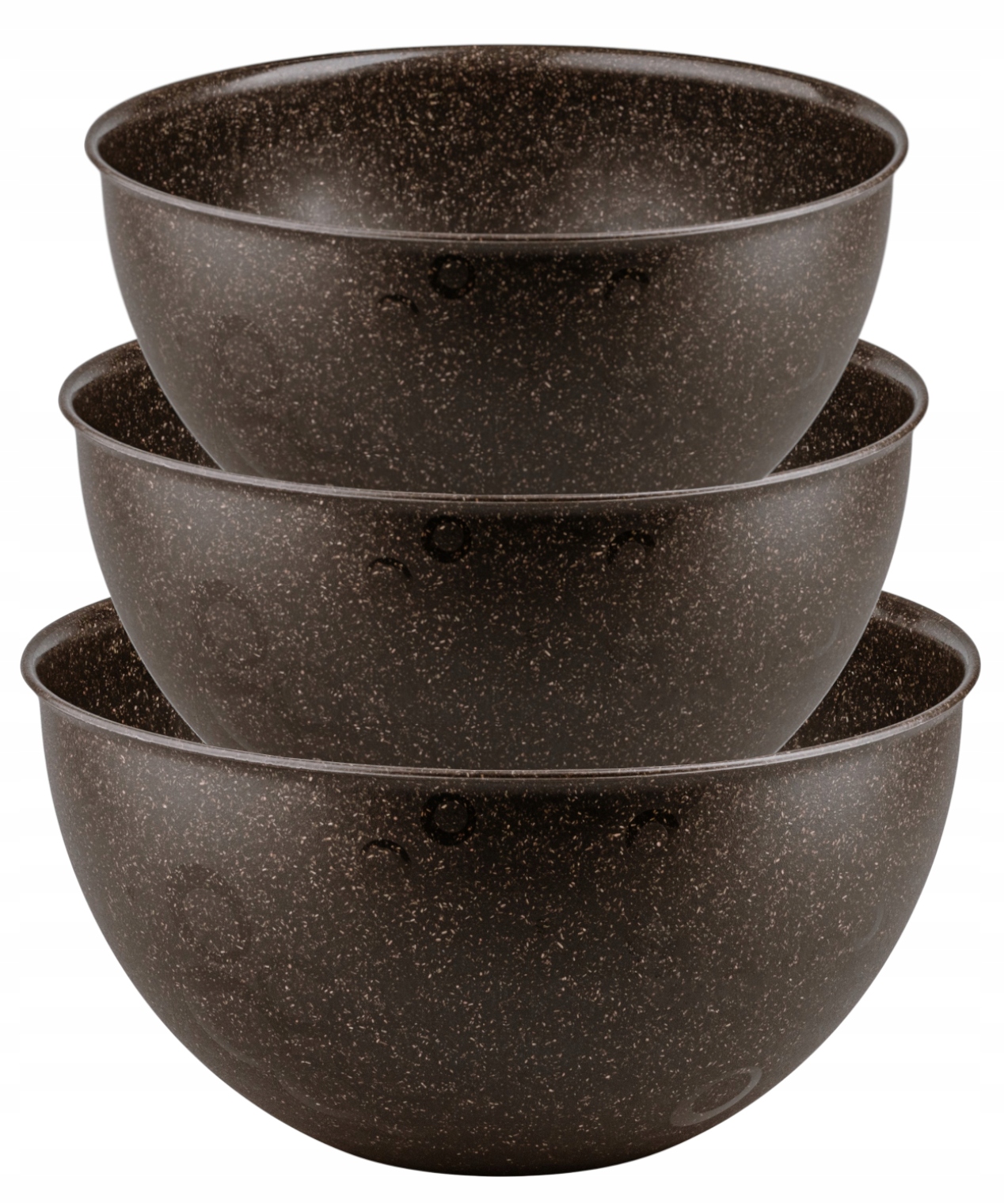 

Miski Plastikowe Zestaw 3 Misek 0.75 1.5 3L Bio