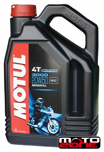 Motul Olej Silnik 3000 4T 20W50 4L (mineralny)