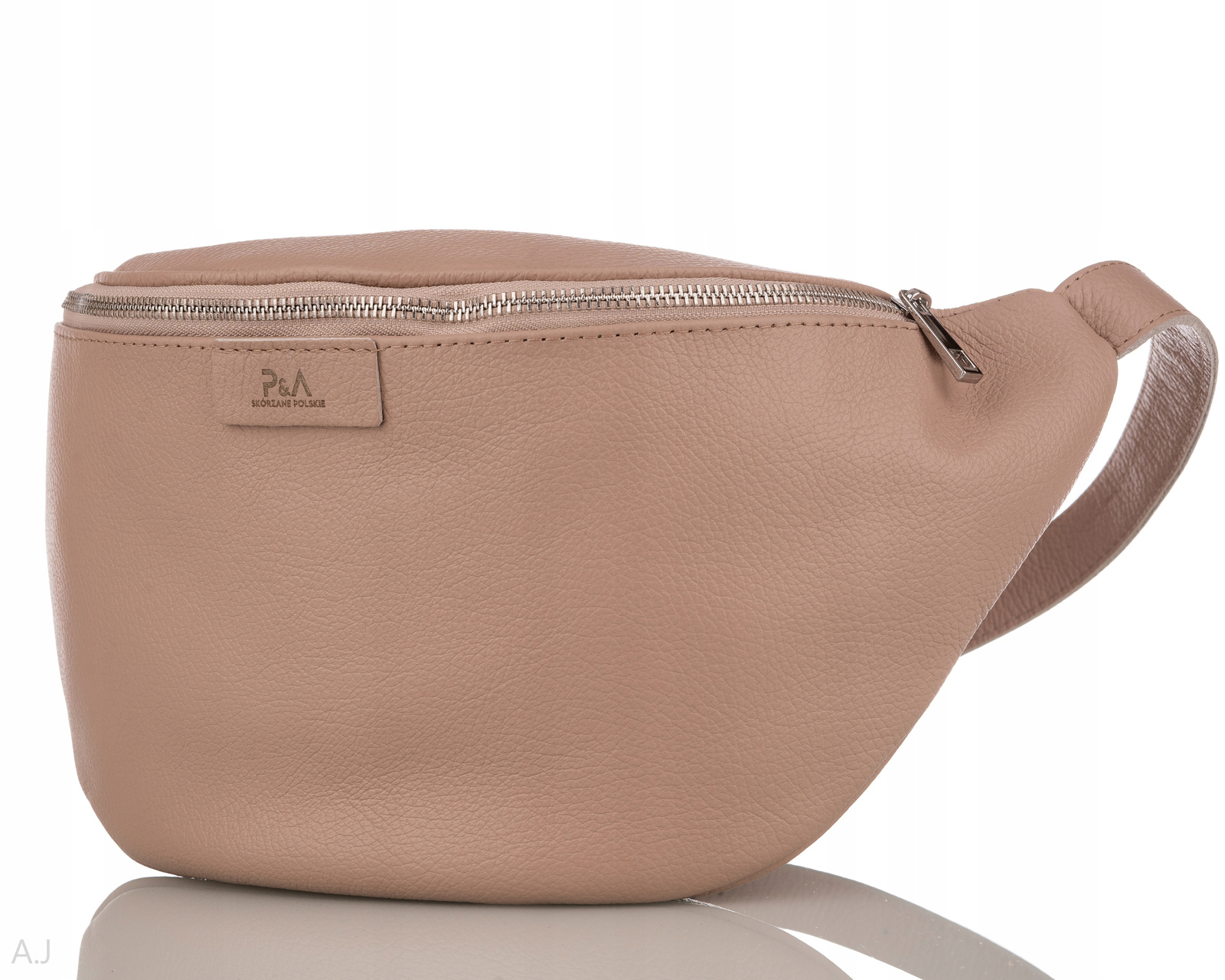 Dámská kožená taška z velké kůže crossbody na boky, prostorná