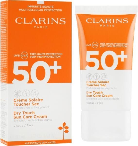Clarins Creme Solaire Uvb/uva SPF50 opalovací krém s filtrem 150 Ml