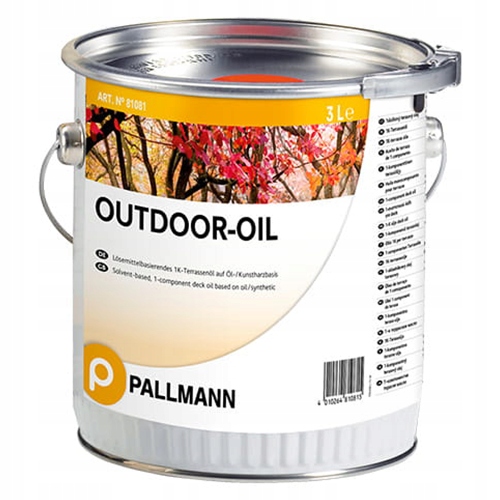 Pallmann Outdoor Oil 1K Color Bangikarai 3 l Olej