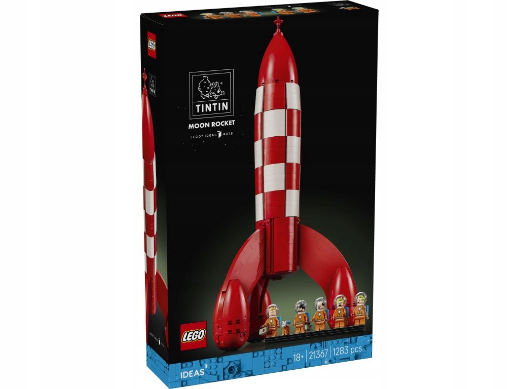 Lego 21367 Ideas Tintin a raketa na Měsíc