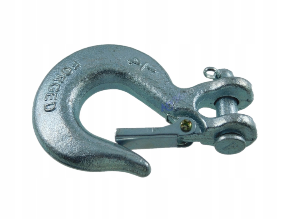 Hak do wyciągarki z przetyczką 1/4 mały