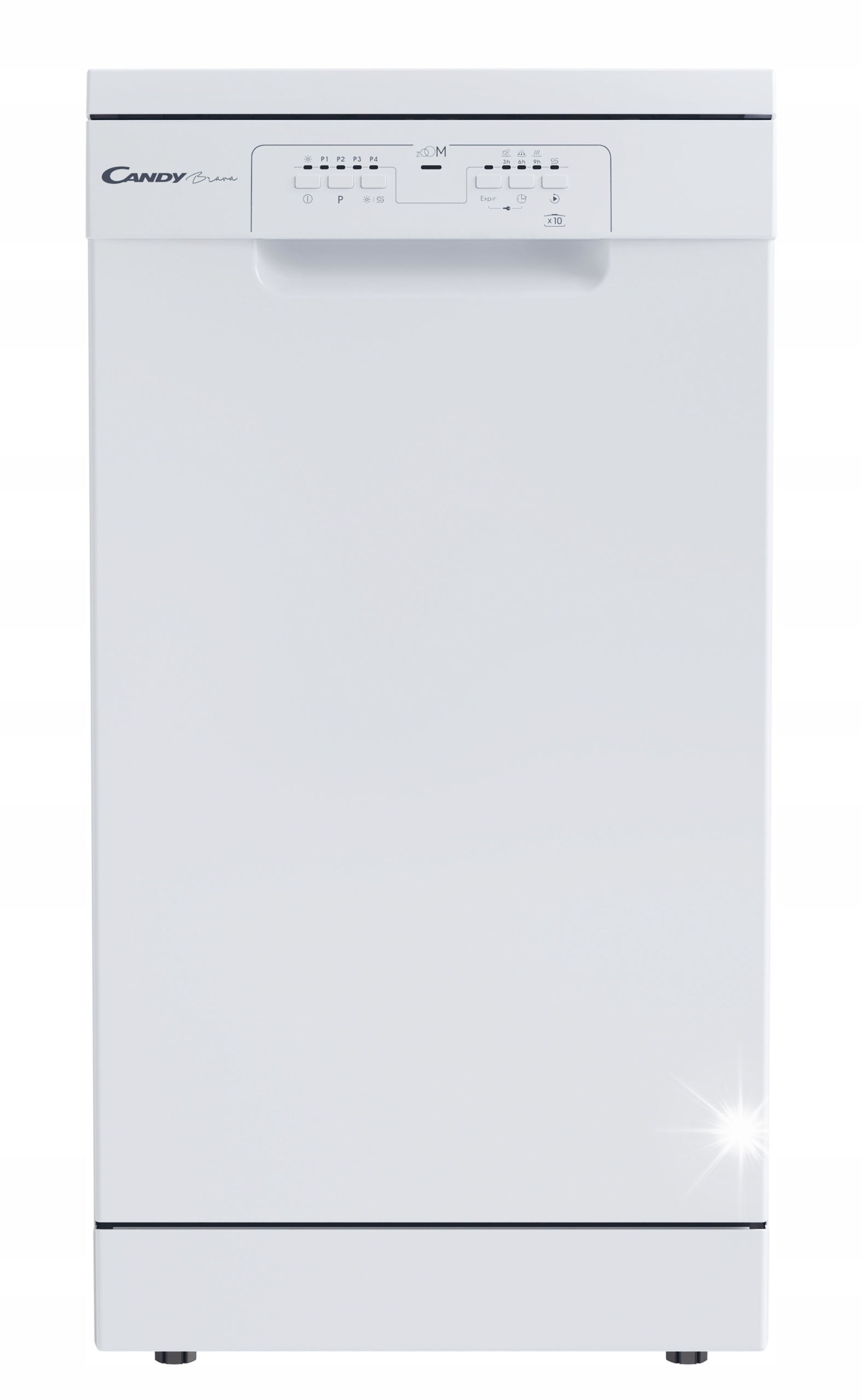 Zmywarka Candy Brava Cdph 2L1049W-01 45cm 49 dB 10 kompletów Biały