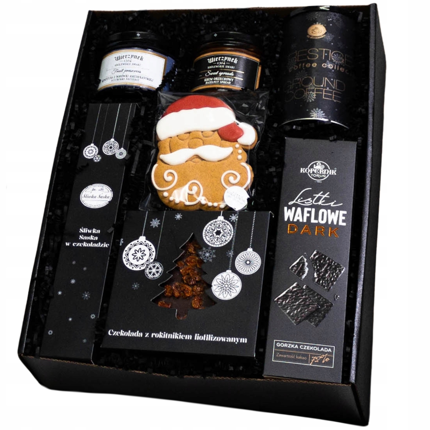 Levně Krabička s rukojetí, vánoční koš „Camillo“