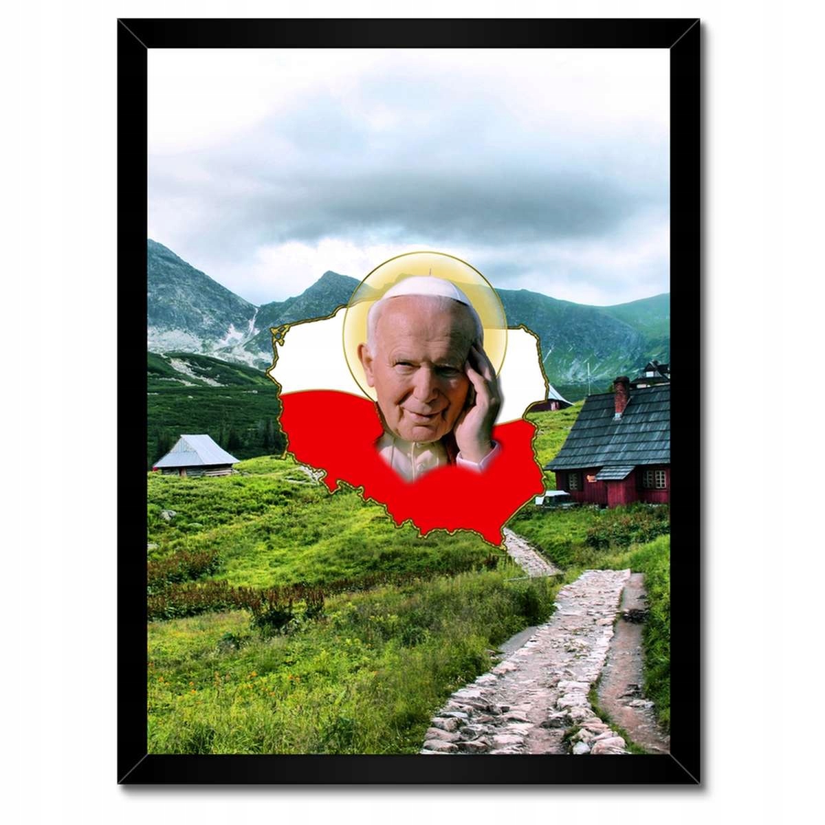Plakáty v rámu 30x40 Papež Polák Hory Tatry