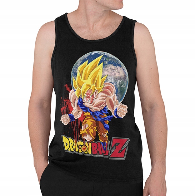 TANK TOP DRAGONBALL GOKU BLOOD