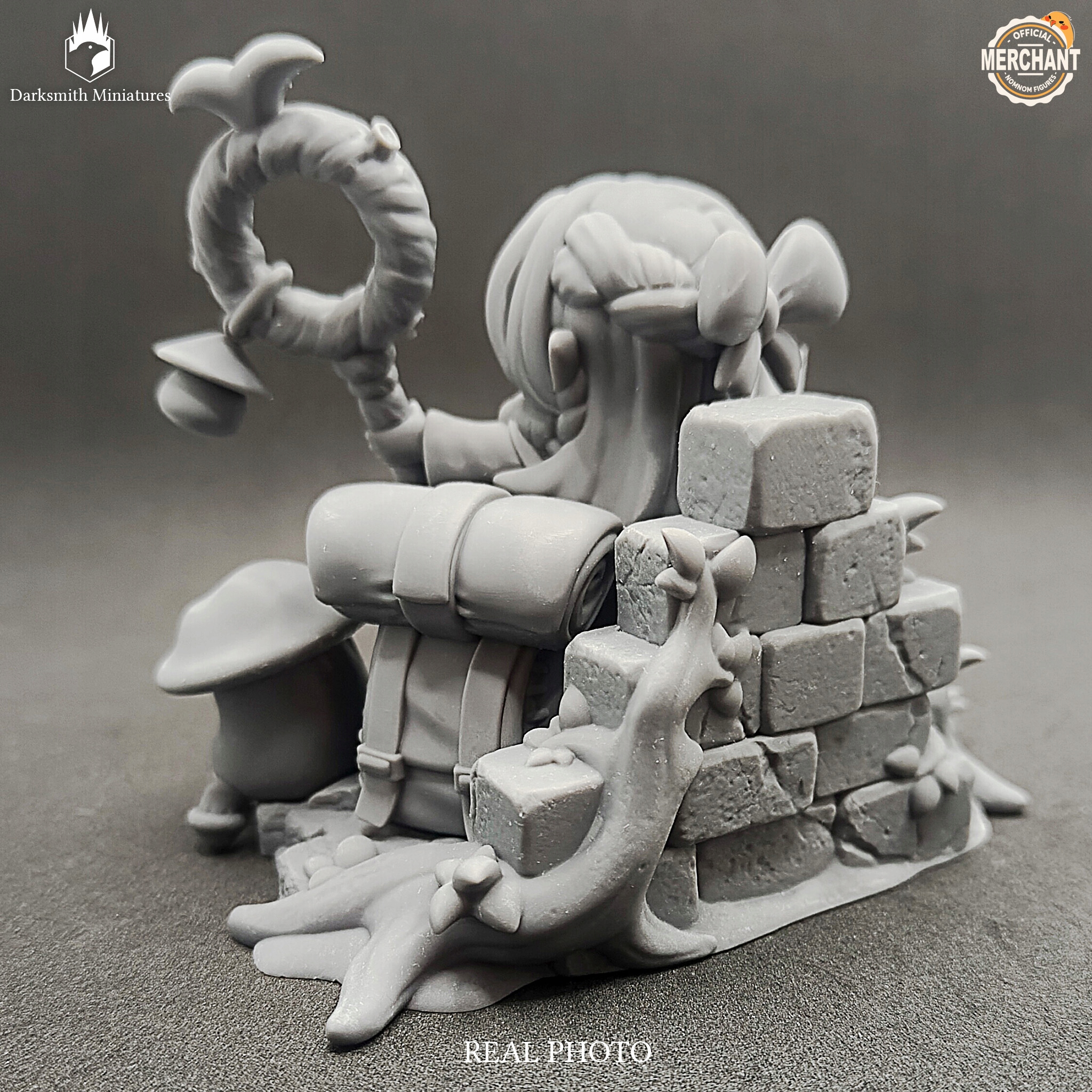 Figurka DarksmithArt - Chibi Marcille - Dungeon Meshi Materiał żywica