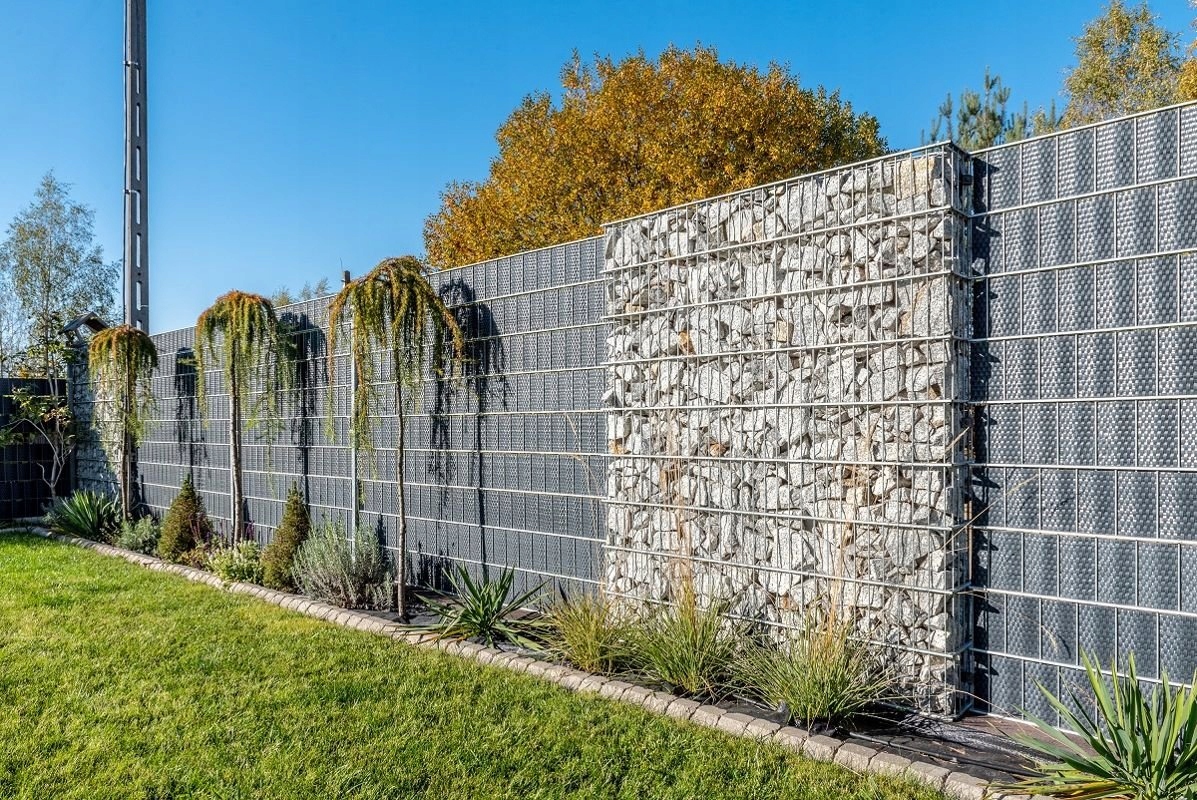 Taśma ogrodzeniowa do paneli 19X255 cm stalowa