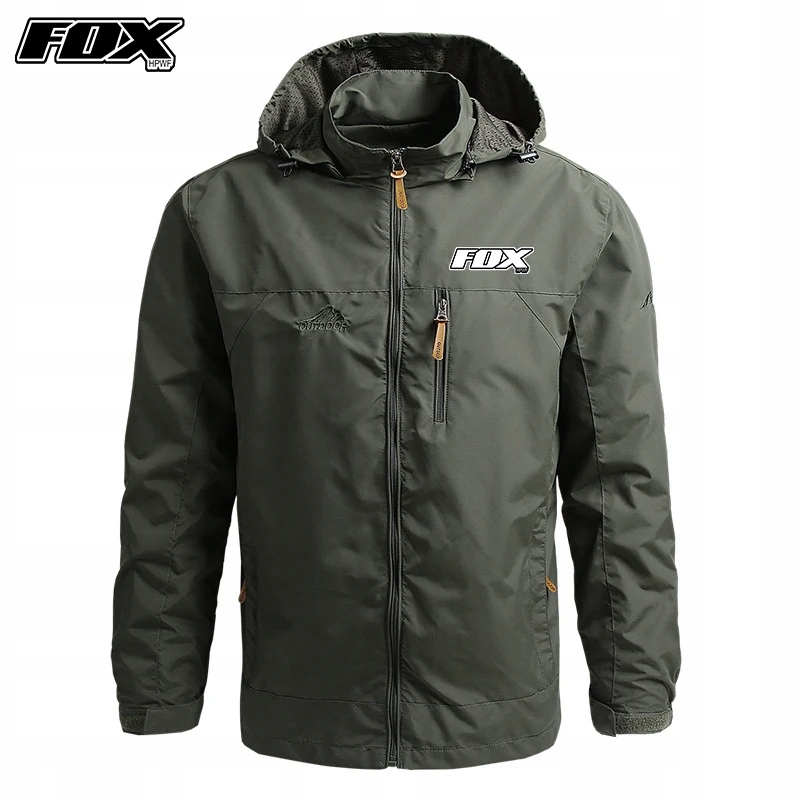 FOX HPWF Waterproof Cycling Jacket Ultralight MTB Bicycle Rain Jackets Marka bez marki