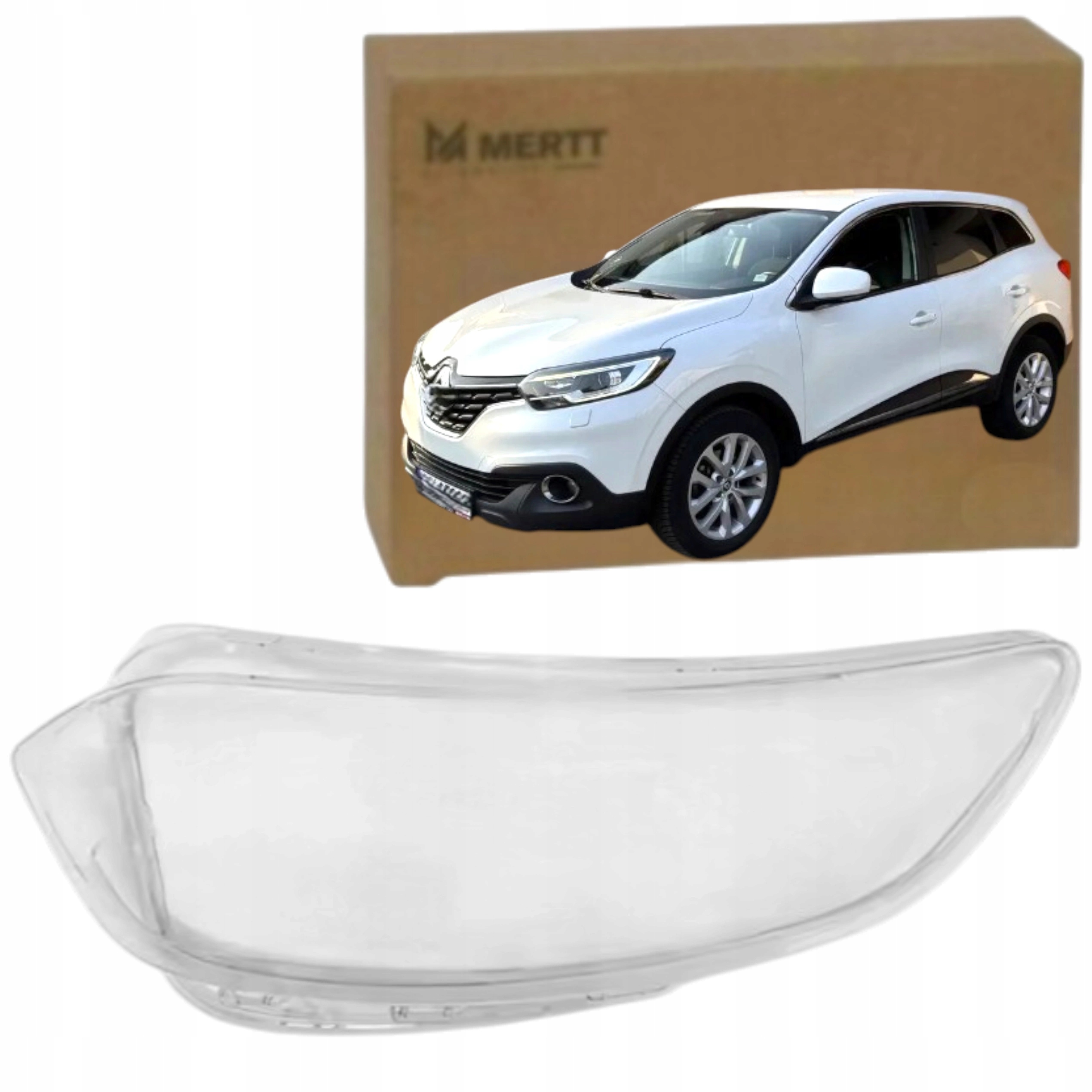 Levé Sklo Sklo Předního Světla Renault Kadjar 2016-2018