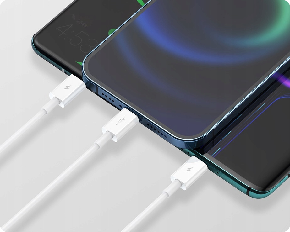 BASEUS MOCNY KABEL 3w1 USB PRZEWÓD do IPHONE MICRO TYP-C USB-C 3.5A 150cm Długość przewodu 1.5 m