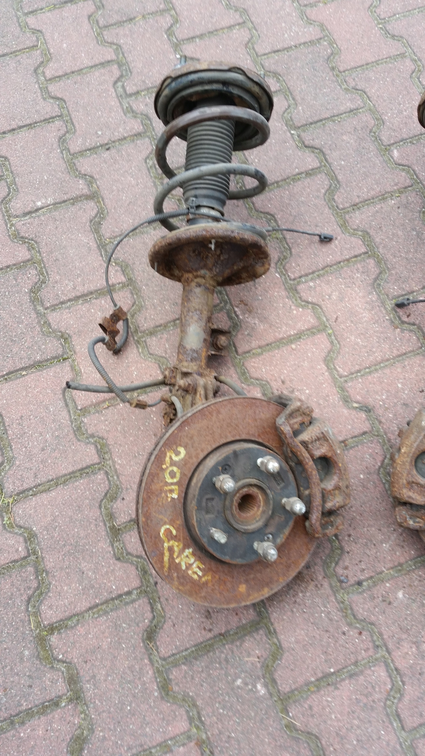 KIA CARENS 3 III 2.0 B MCPERSON LEWY ZWROTNICA