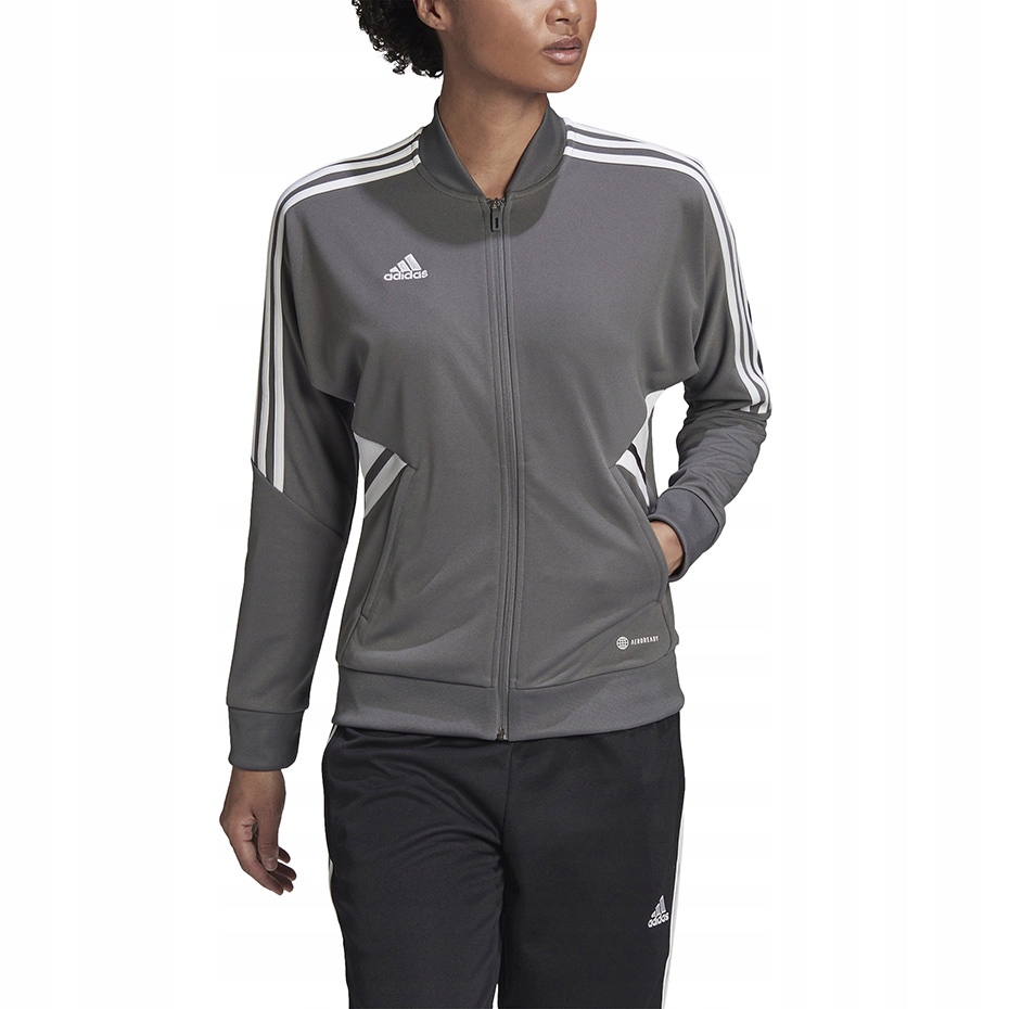 Mikina adidas Condivo 22 Sportovní tréninková rozepínací zip vel S