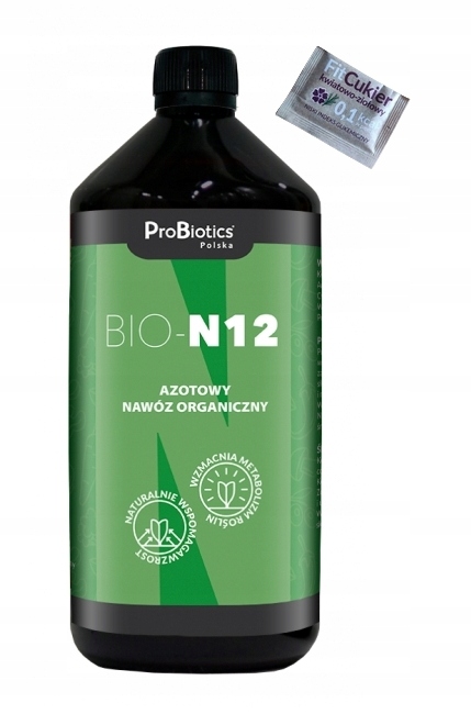 

Probiotics Bio-N12 azotowy nawóz organiczny 1L