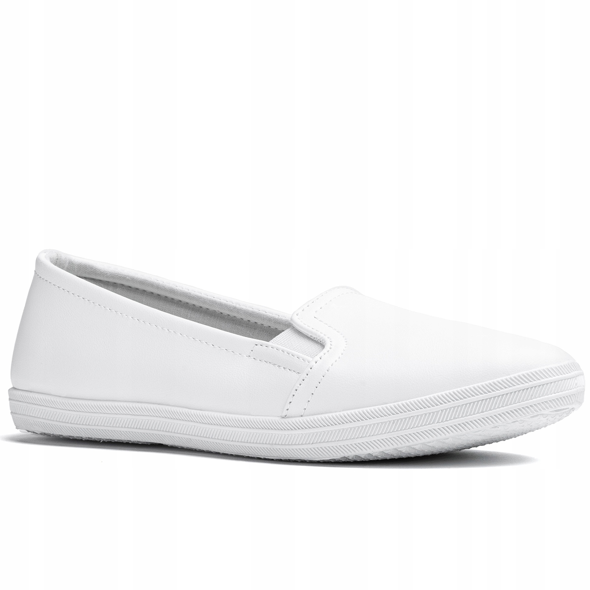 

Tenisówki trampki slip on Skórzane Axim