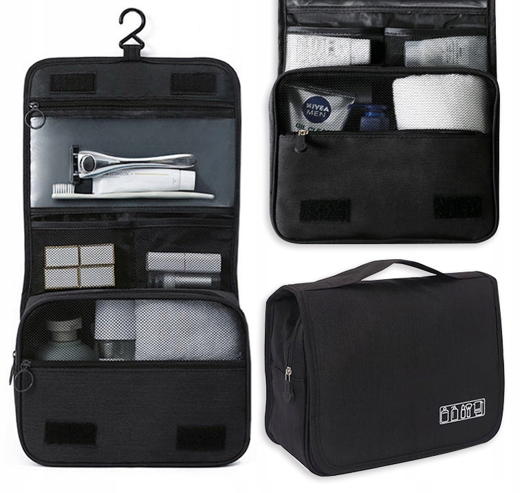 

Kosmetyczka Podróżna Męska Wisząca Organizer XXL