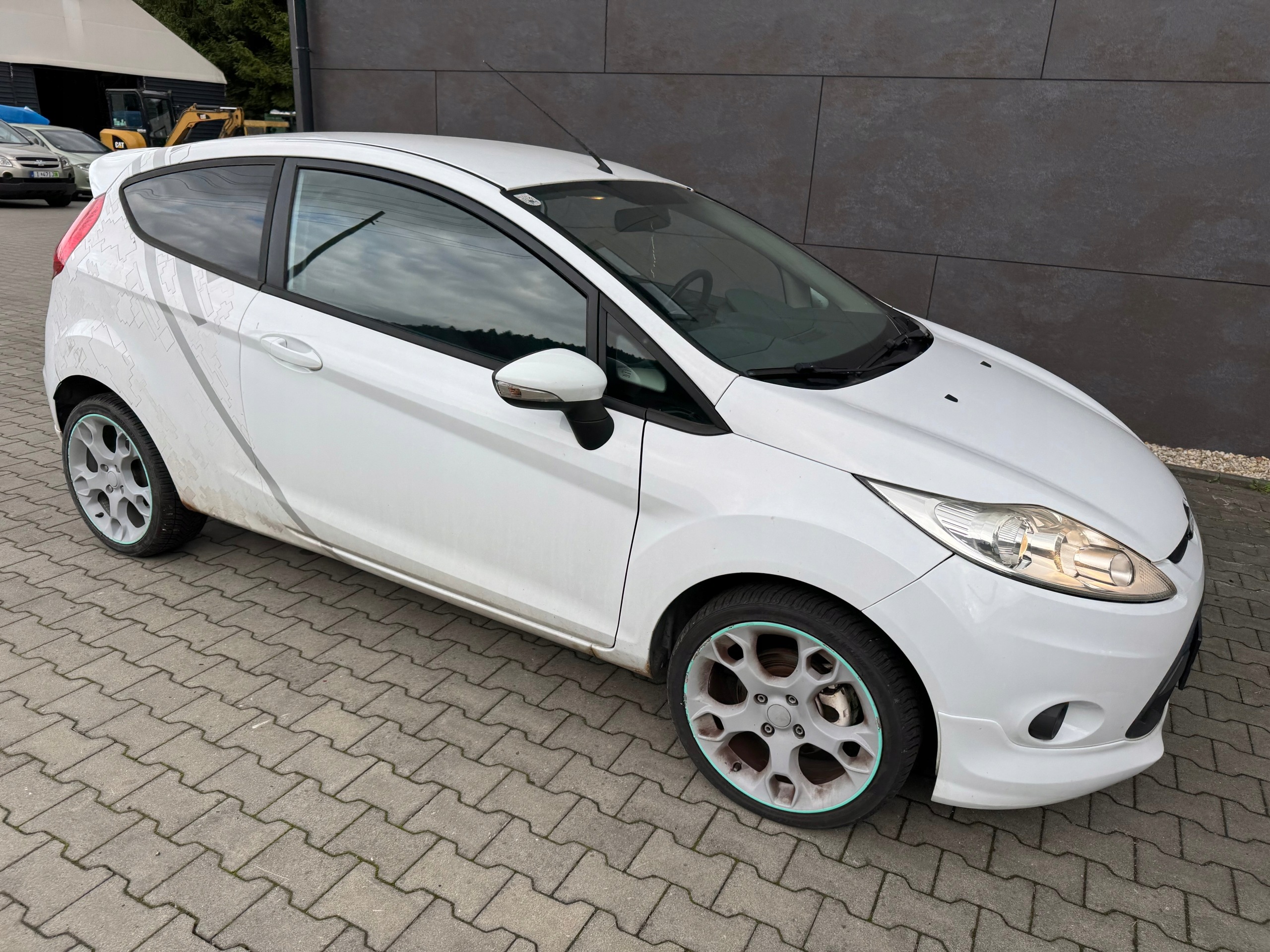 door right front FORD FIESTA MK7 H9 3D complete z lusterkiem eu