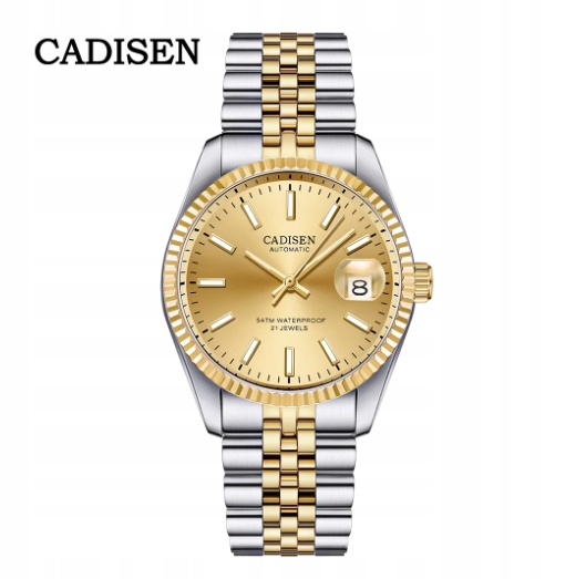 CADISEN automatyczny męski zegarek mechaniczny Typ naręczny