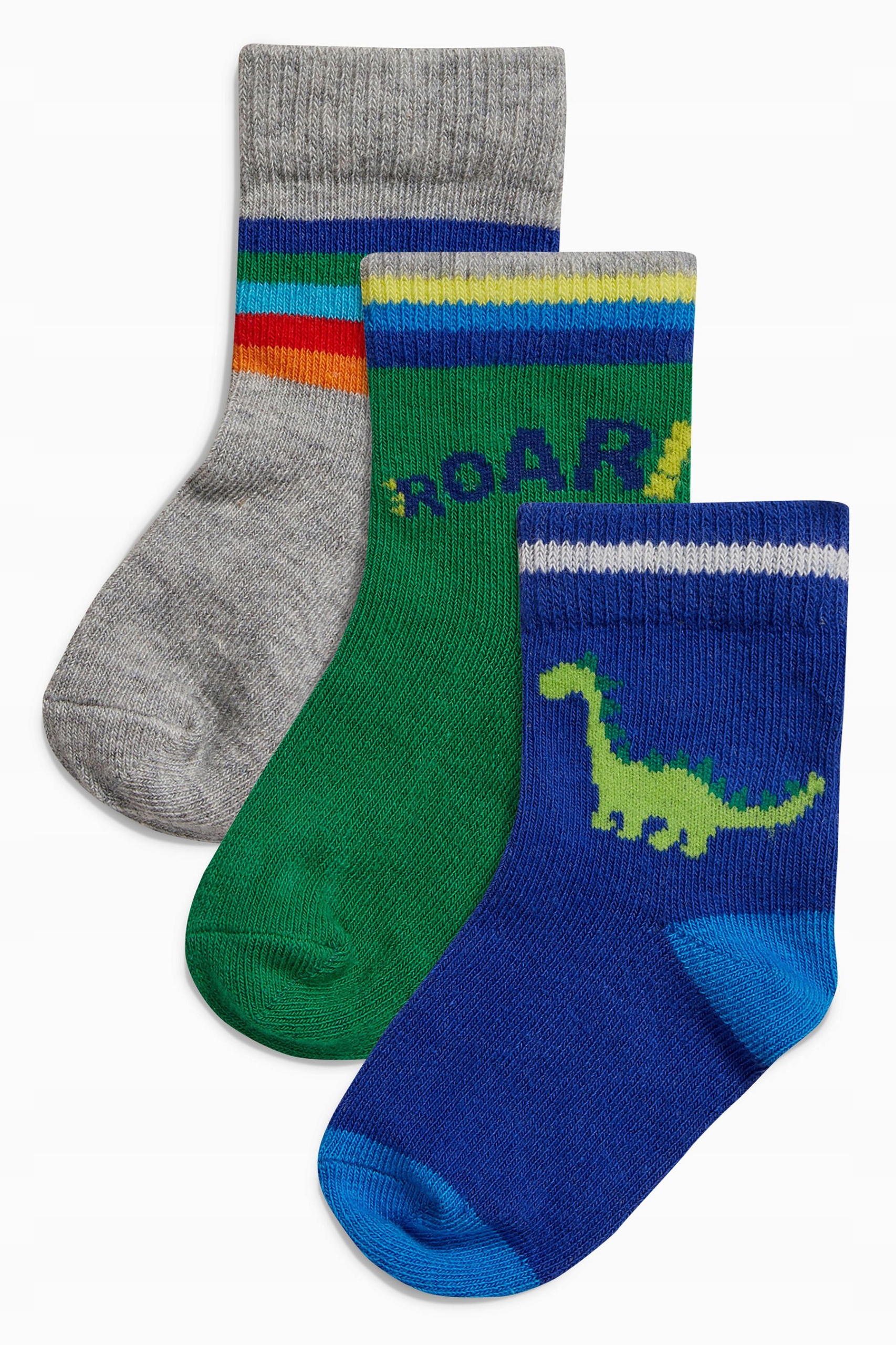 next 3 pary Skarpetki 0-3 miesiące 62cm