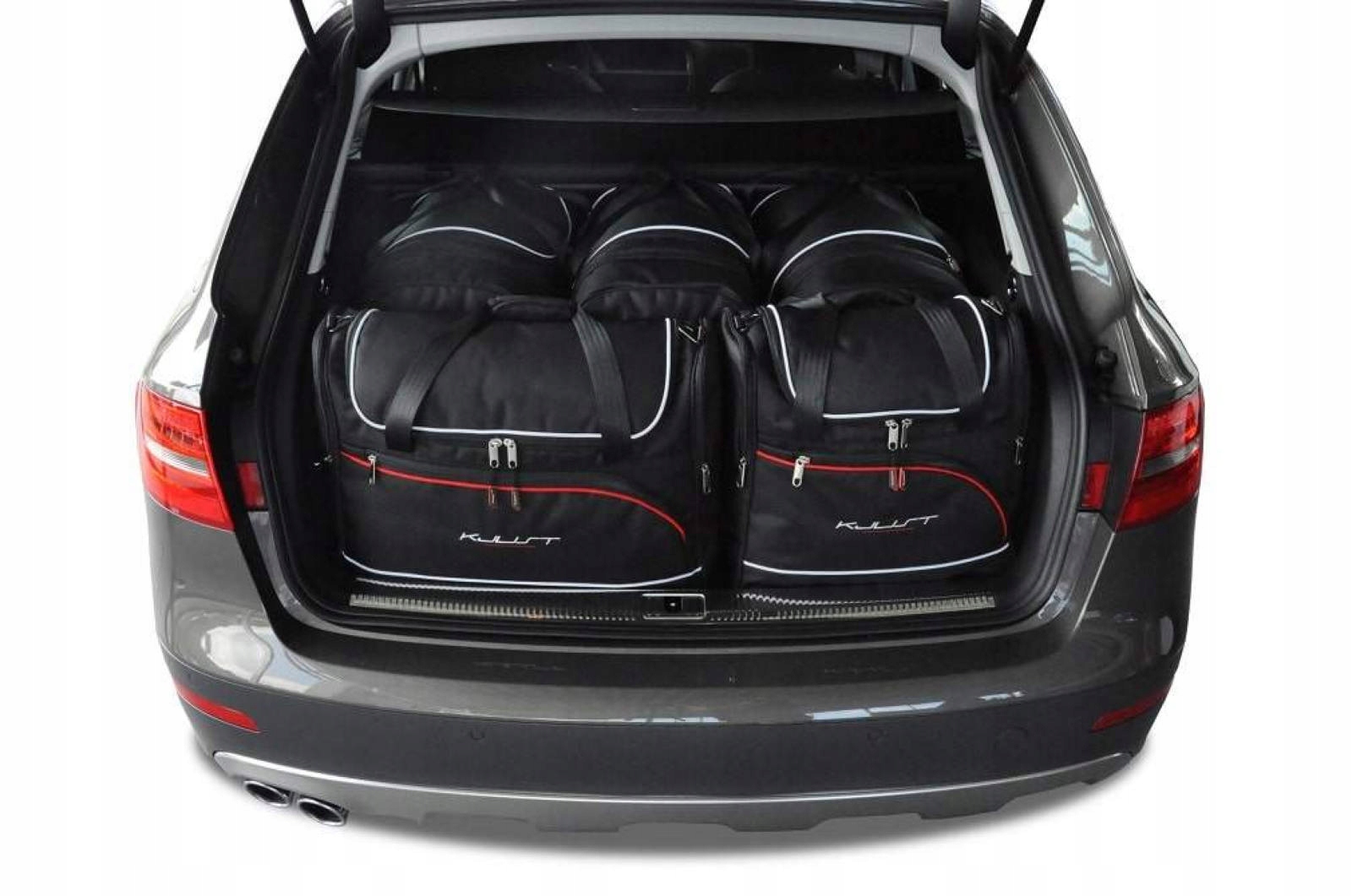 J&j Automotive Sada 5ks cestovných tašiek Aero pre Audi A4 Avant 2008-2015