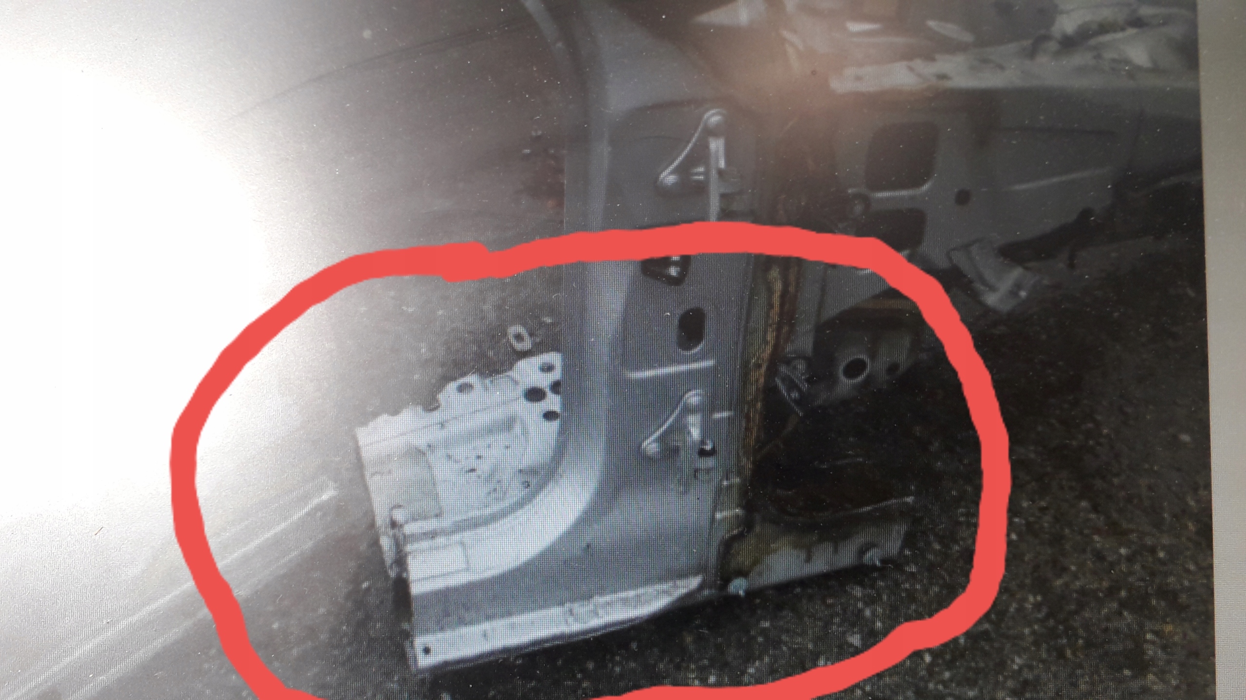 MERCEDES S V W221 05- SŁUPEK PRZEDNI PRAWY C775