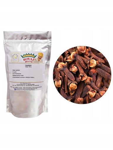 4x Royal Brand hřebíček celý 100G Esenciální Hřebíček celýGat I RoyalBrand