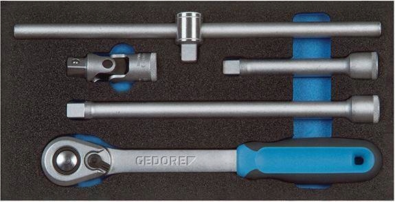 Modul nástrojov CT1/3 upevňovacia časť 1/2", drobné Gedore