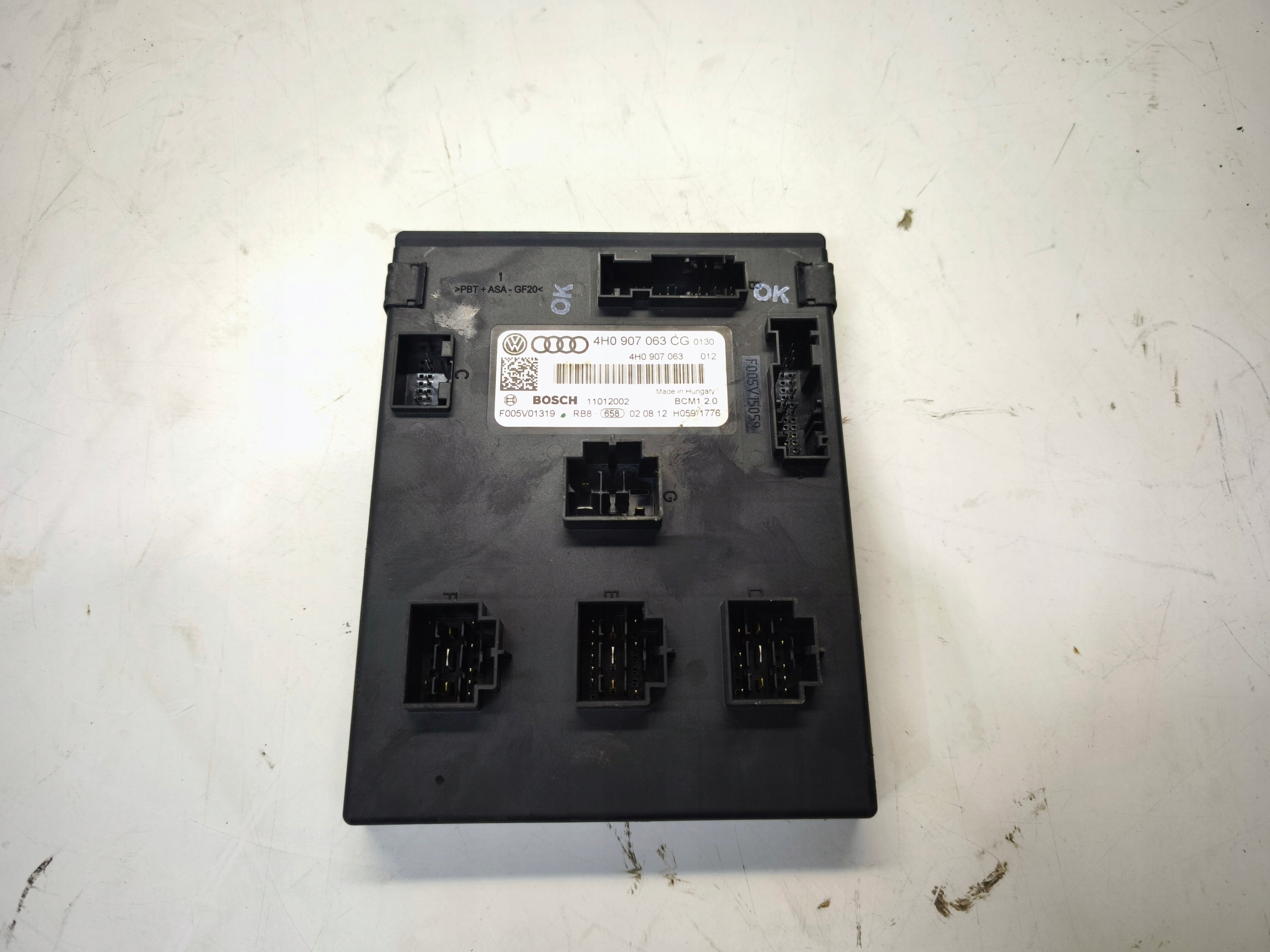 module control unit KOMFORTU BMC AUDI A6 C7 A7 A8 4H0907063CG