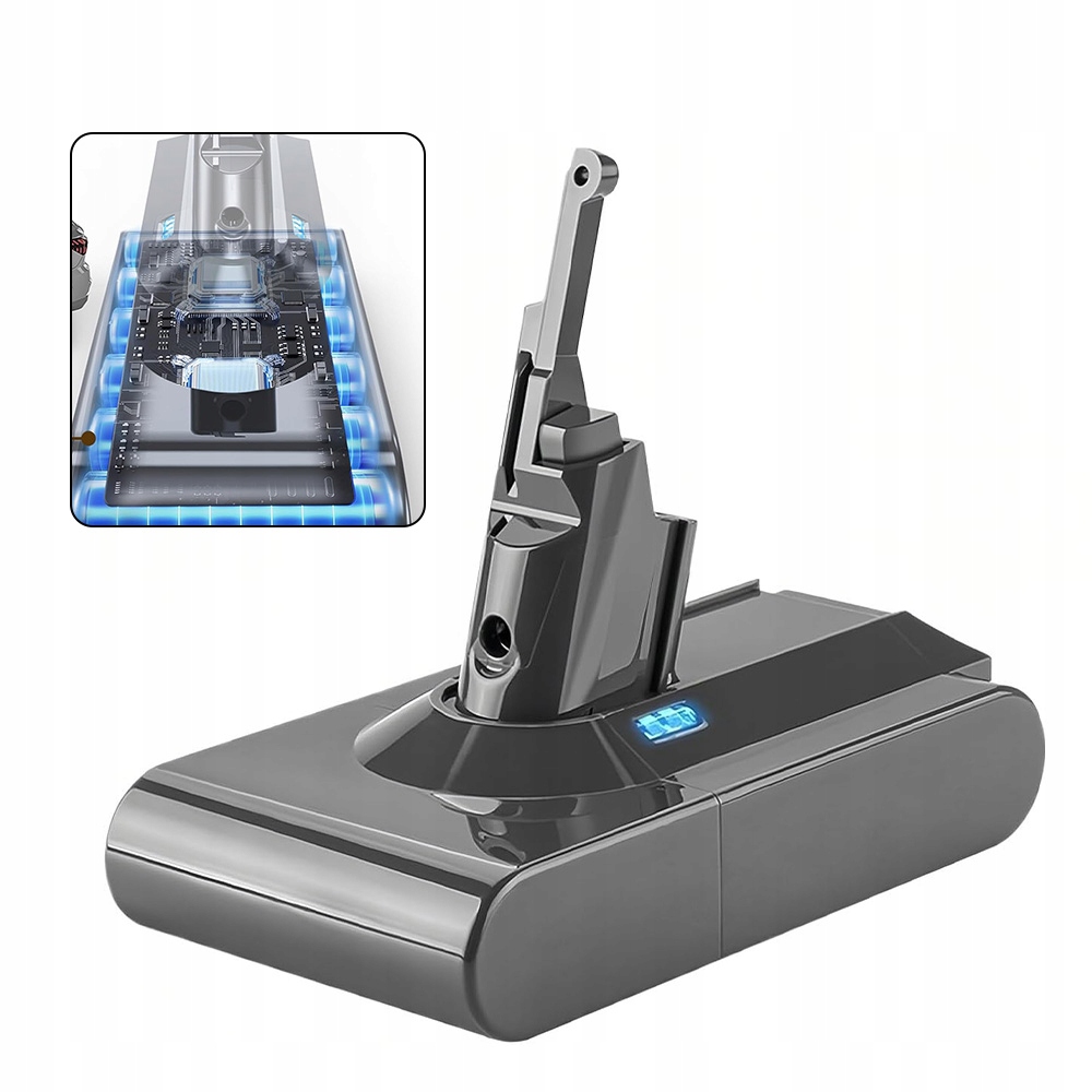 Univerzální Výkonná Baterie Akumulátor pro Dyson V8 4600MAH 21.6V Lithium-aku