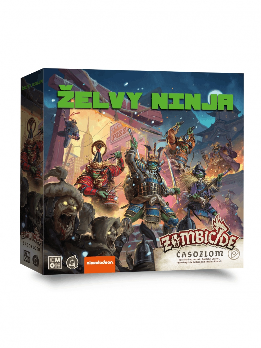 Desková hra Zombicide: Želvy Ninja Časozlom