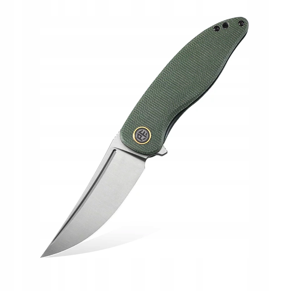 Nůž Petrified Fish Simum PF-P06 Grms Green Micarta