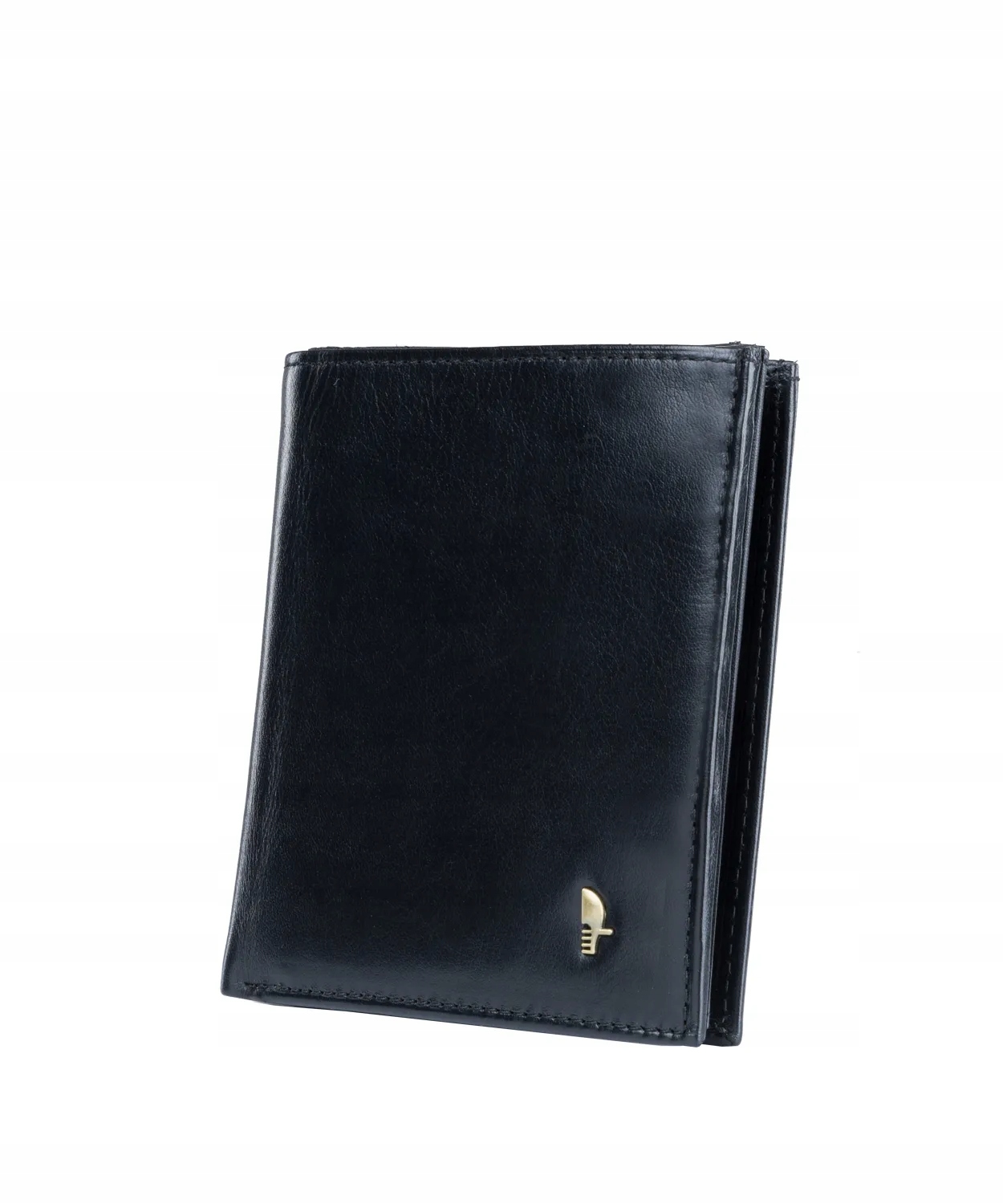 Portfel Męski Skórzany Duży Na Karty Puccini Czarny MU7825 1