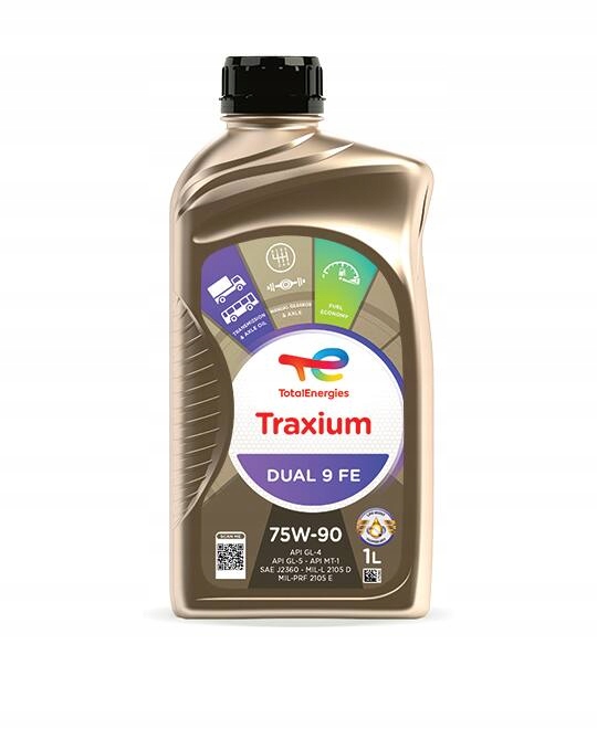 TotalEnergies olej przekładniowy Traxium Dual 9 Fe 75W-90 1L