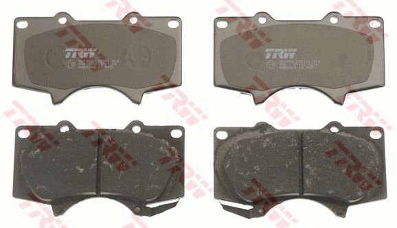 Klocki hamulcowe TOYOTA LAND CRUISER PRADO Strona zabudowy przód