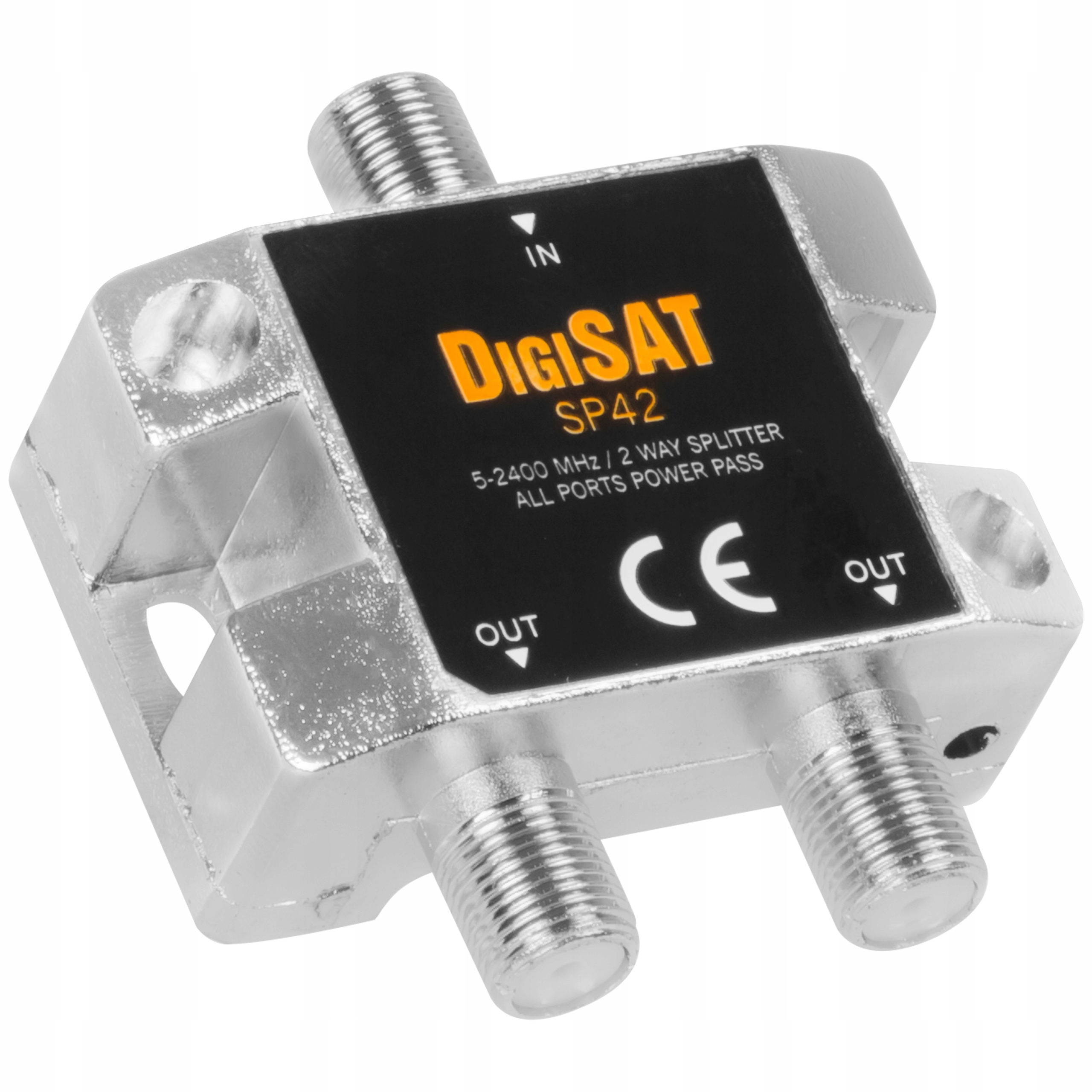 

Rozdzielacz antenowy DigiSat rozgałęźnik 2x Tv