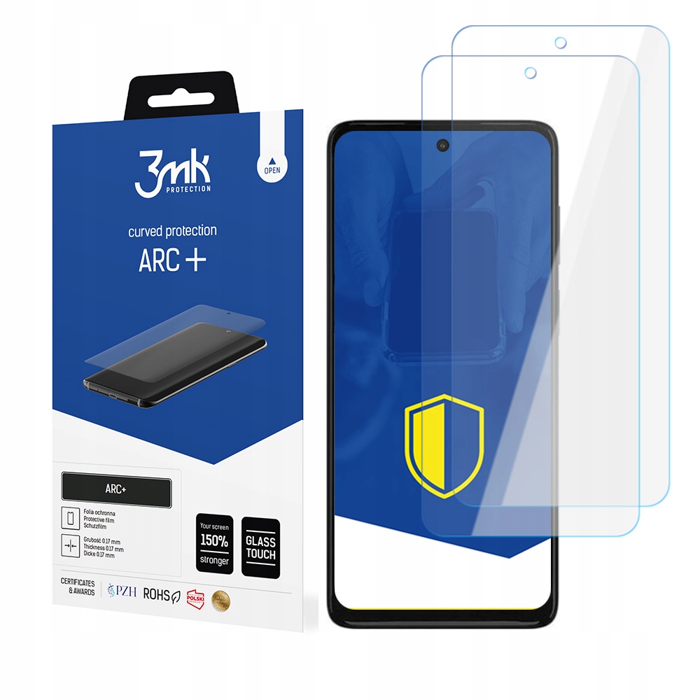

2x Folia ochronna do Motorola Moto G62 5G 3mk Arc+