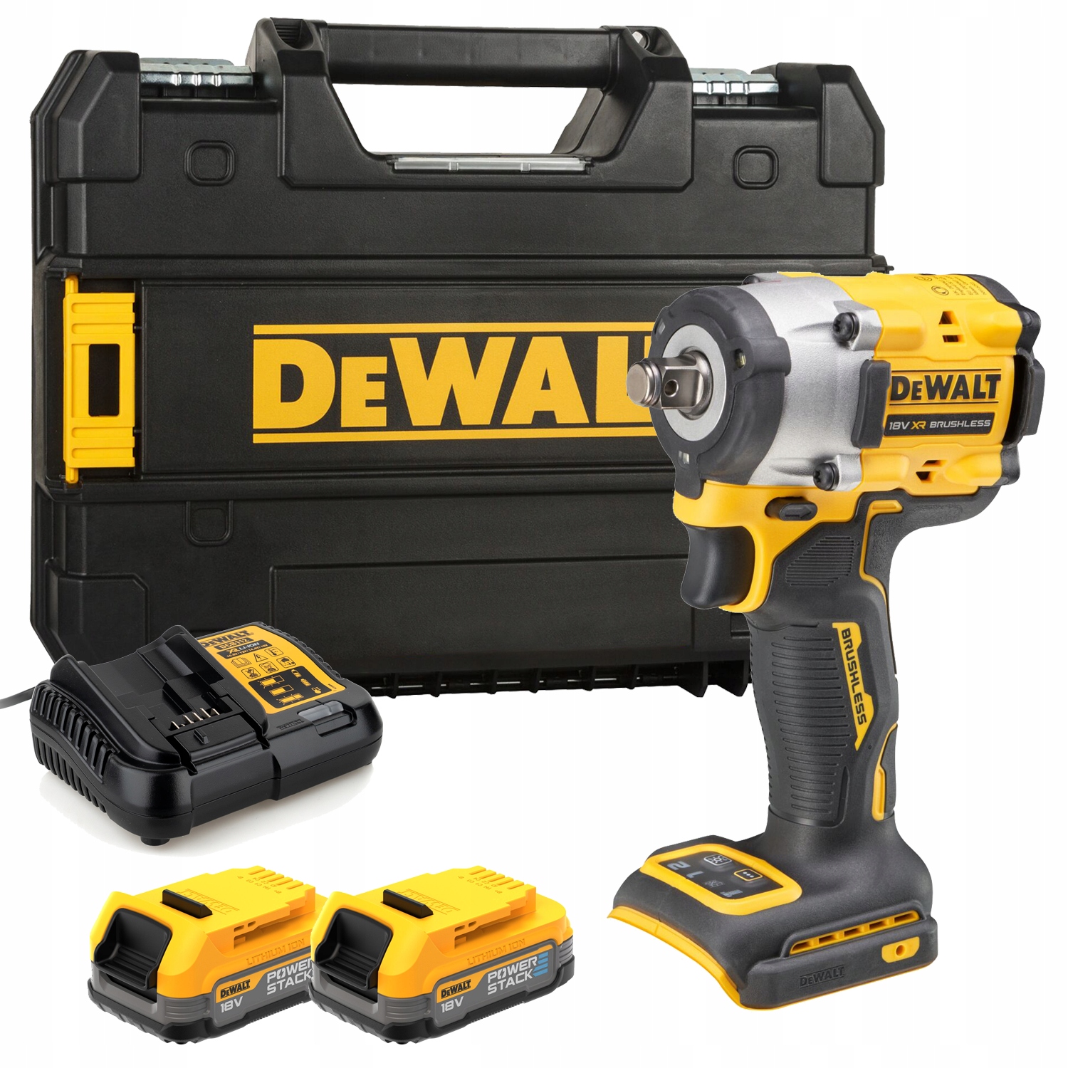 

Dewalt Klucz Udarowy 406NM 1/2'' 2xAKU DCF921E2T