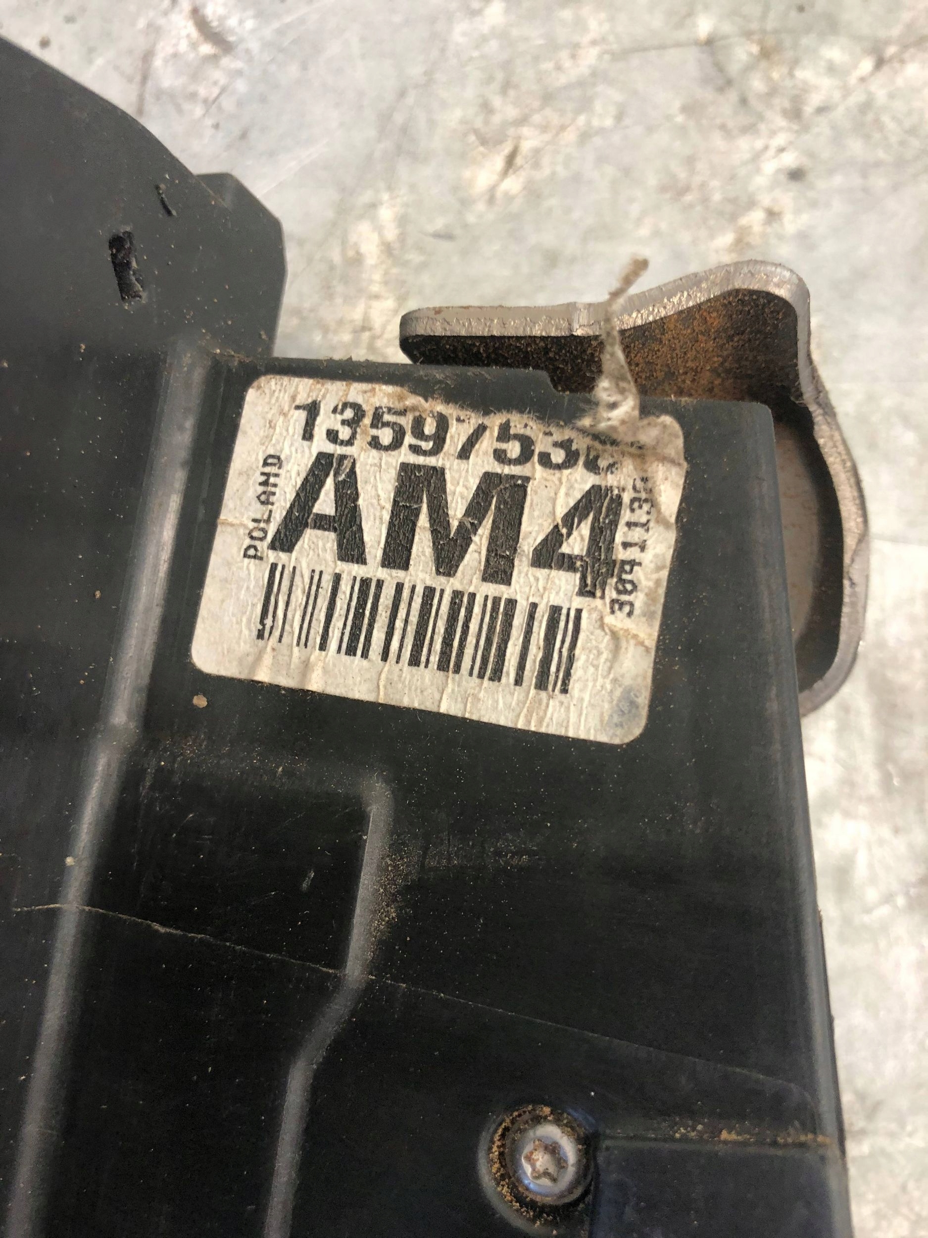 lock door right front OPEL INSIGNIA B 13597530