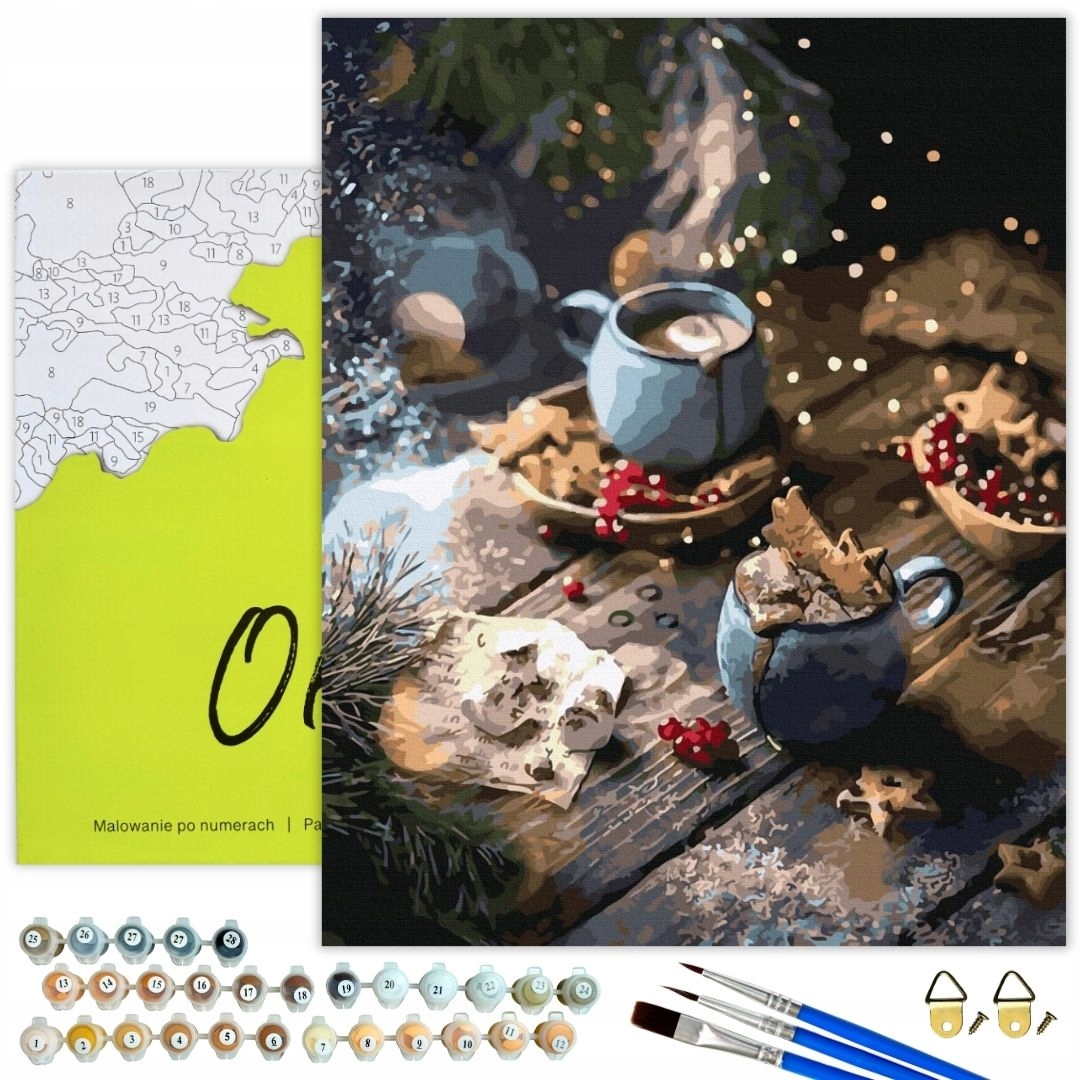 Malování Podle Čísel Kreativní obrázky pro malování podle čísel s Rámem